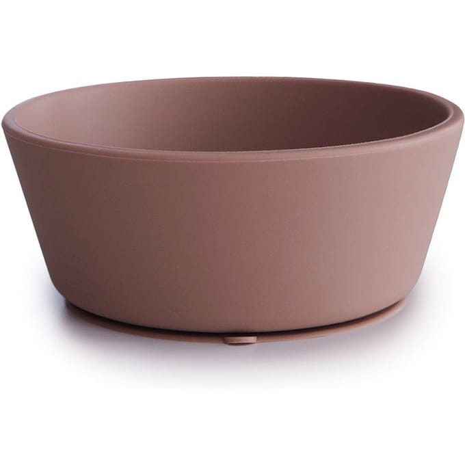 Mushie siliconen kom cloudy mauve