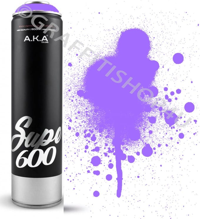 AKA Spuitbus 600ml Hoge Druk DONATELLO Purple