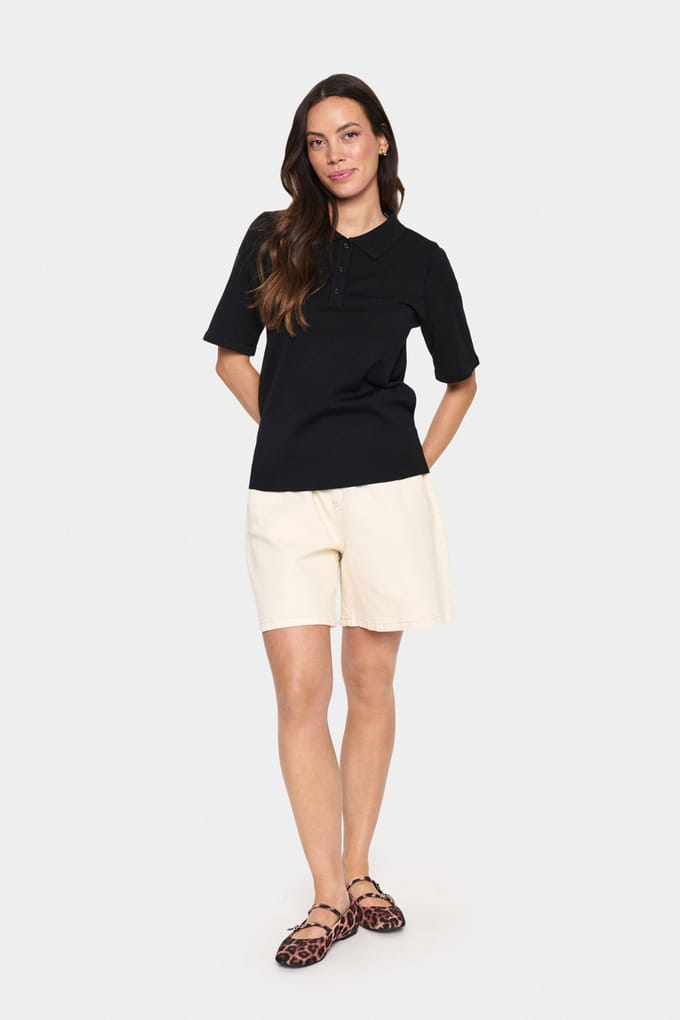 Saint Tropez MilaSZ Polo SS Pullover Dames Trui - Maat XXL