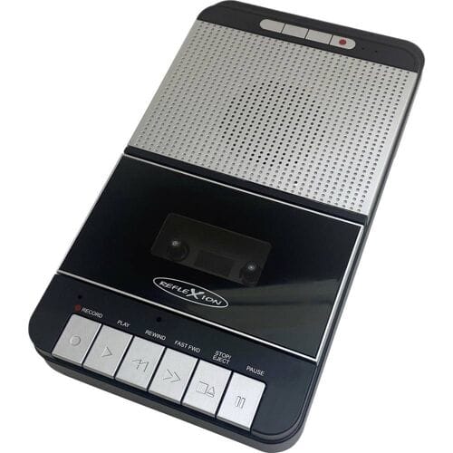 Reflexion Draagbare cassettespeler MP3 Zwart, Grijs