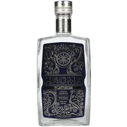 Xaoma Vodka XAOMA Platinum Premium Vodka 40% Vol. 0,7l