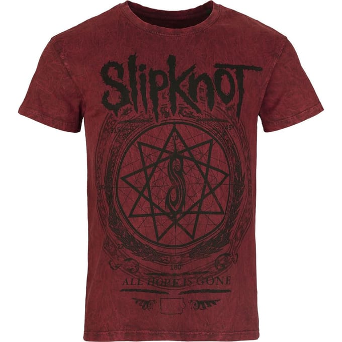 Slipknot Blurry Unisex T-shirt - rood - M