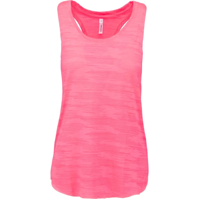 Sporttop dames Proact PA4009, Fluo Roze, maat S