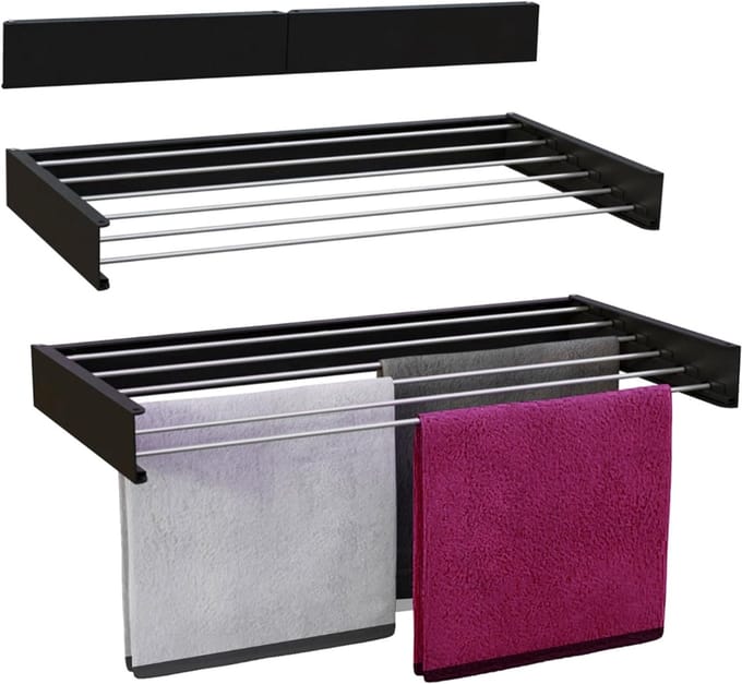 VLSelect® Droogrek inklapbaar - Droogrek - Wasrek -100 x 50 CM