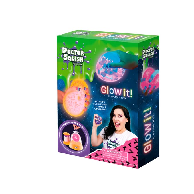 Doctor Squish Squishy Glow It Navulling Knutselen