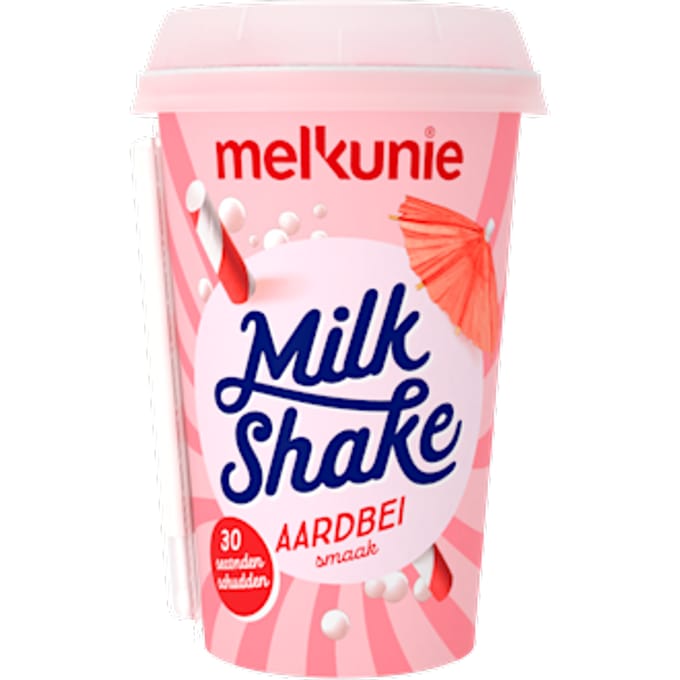Milkshake aardbeismaak