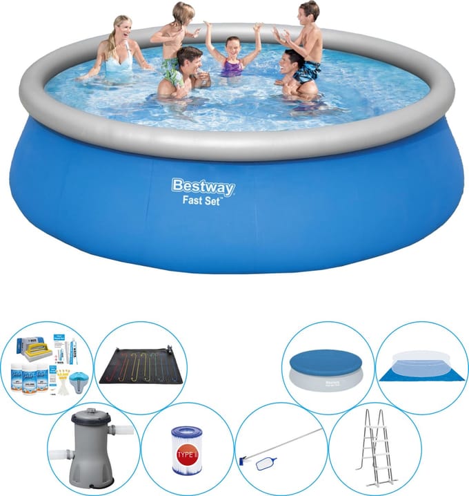 Fast Set Rond 457x122 cm - Zwembad Met Accessoires
