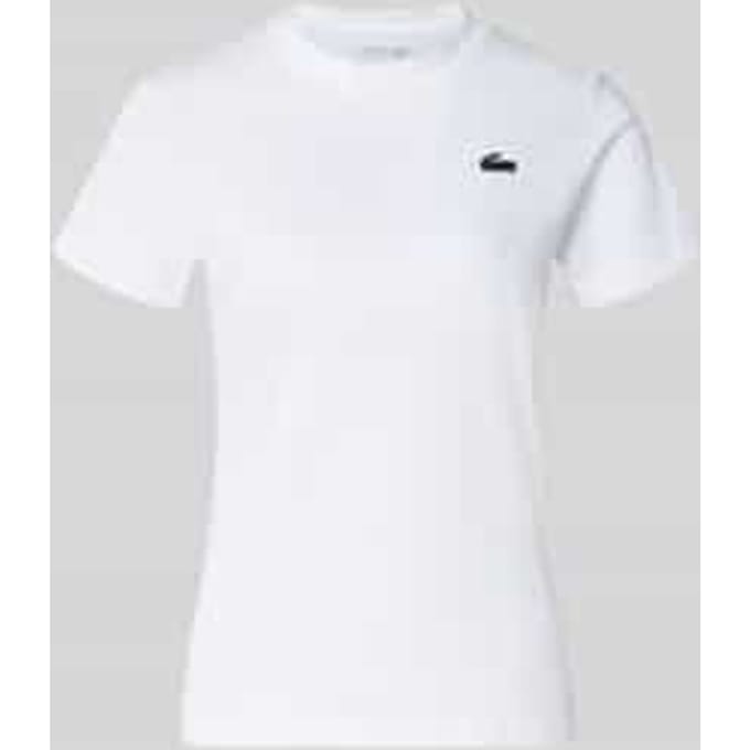 Slim fit sport-t-shirt van katoenmix