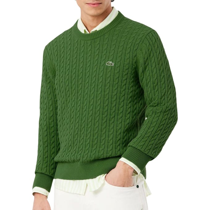 Lacoste Gebreide Sweater Heren - Maat S