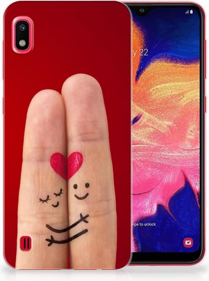 Back Cover voor Samsung Galaxy A10 Silicone Back Cover Liefde - Origineel Romantisch Cadeau