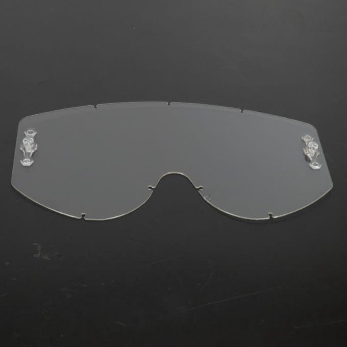 Enkel transparant scherm voor smith evo helm goggle motor cross quad nieuw