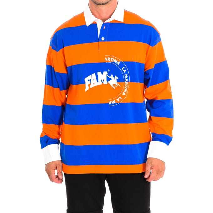 Polo met lange mouwen 11M096-JS334 man