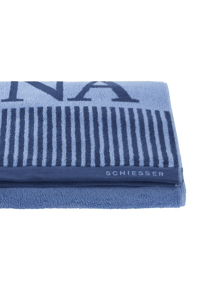 Saunahanddoek 75x200 lichtblauw - SCHIESSER Home 75*200