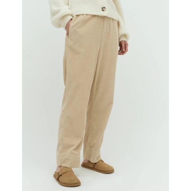 Straight leg stoffen broek met structuurmotief, model 'Berinna'