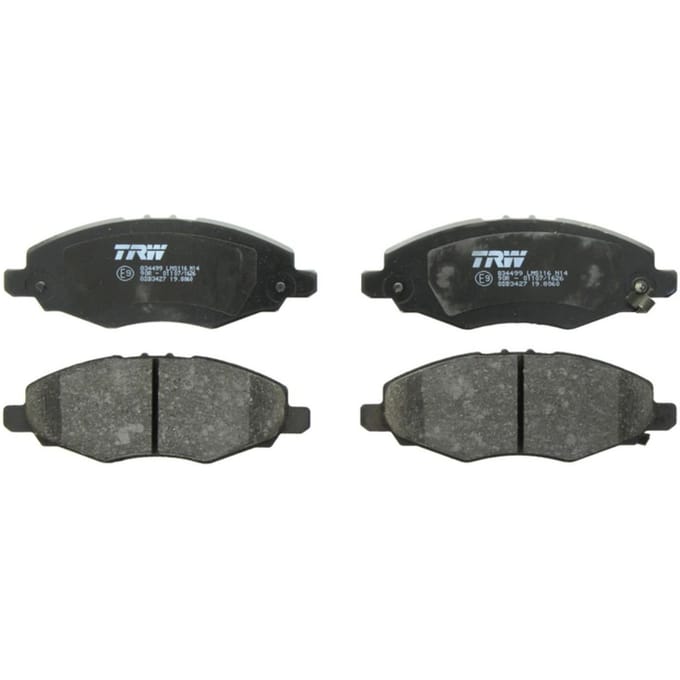Remblokset TRW GDB3427, voor