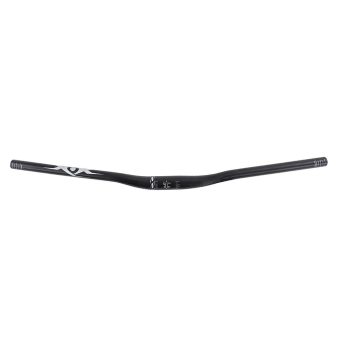 Verstelbaar mountainbikestuur (720 mm) van aluminiumlegering, zwart, voor mountainbikes. black