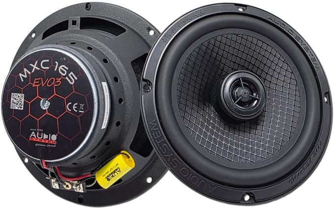 Audio System MXC165 EVO3 16.5cm Auto Speakers / 6.5'' Luidsprekers Coaxiaal 2-weg 165mm ( Nieuw 2026 model ! )