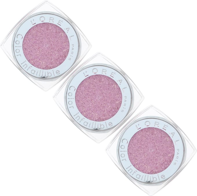 L'Oréal Infallible Oogschaduw - 036 Naughty Strawberry (set van 3)
