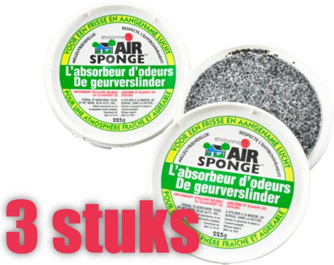 Enteco Airsponge Geurverslinder - Voordeelpak met 3 Geurverslinders - Type Dier Hond