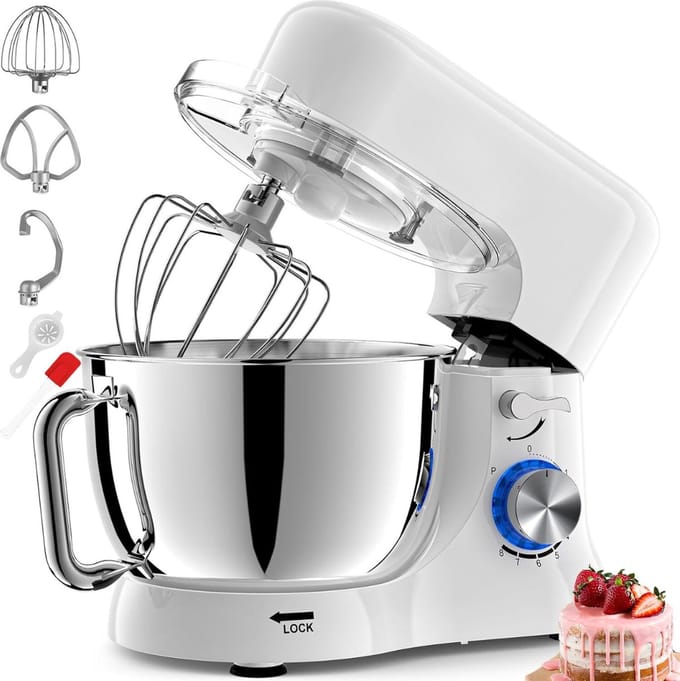 Lexium Deegmachine - Kneedmachine - Deegmixer - Keukenmixer - Keukenmachine