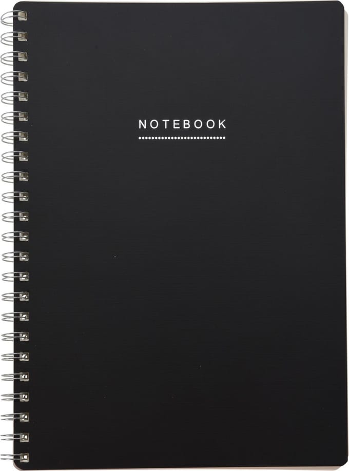 Notitieboek A4 spiraal gebonden