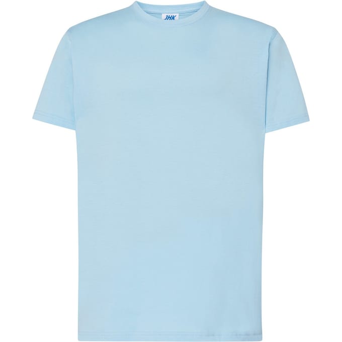 JHK Heren Normaal T-Shirt (Sky)