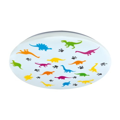 LED Plafondlamp Wit 20W Ip44 4000K Dino Ideus 3645