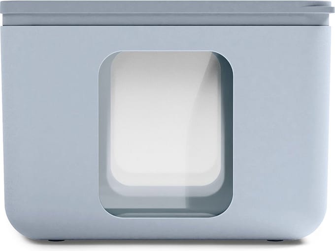 Vershouddoos - B+ - Quadro - Dolfijn blauw - 13 x 13 x 10 cm - Inhoud 1,1 liter