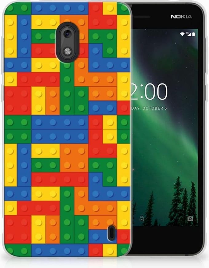 Nokia 2 TPU bumper Blokken