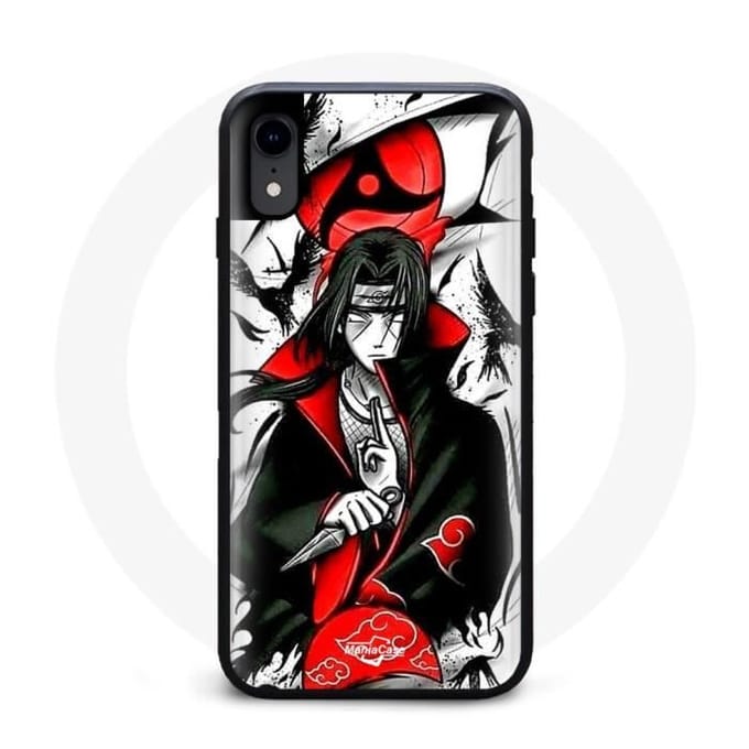 Coque pour Iphone XS Max Itachi Uchiwa Naruto Anime Teaser