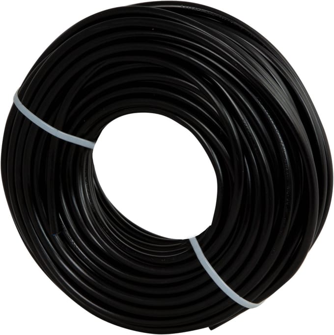 Huishoudkabel - VMVL - 3 x 1.0 mmÂ² - 25 m - zwart