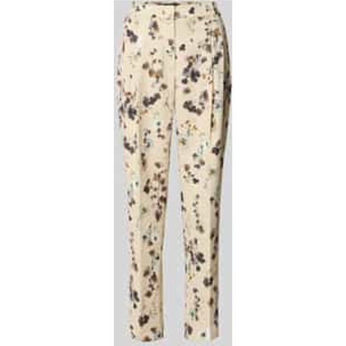 Feminine fit broek in all-over look