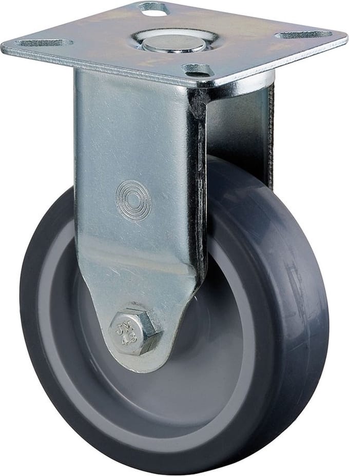 Bokwiel rubber 50 mm