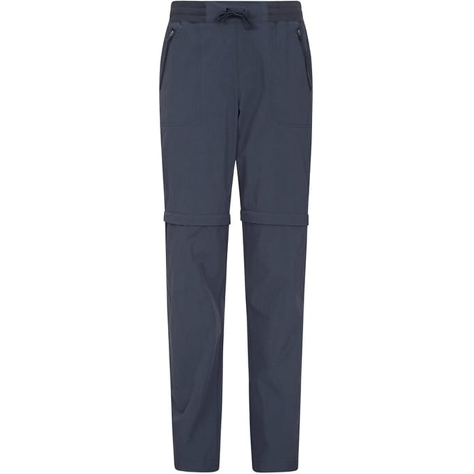 Mountain Warehouse Dames/Dames Explorer afritsbare wandelbroek (Marine)