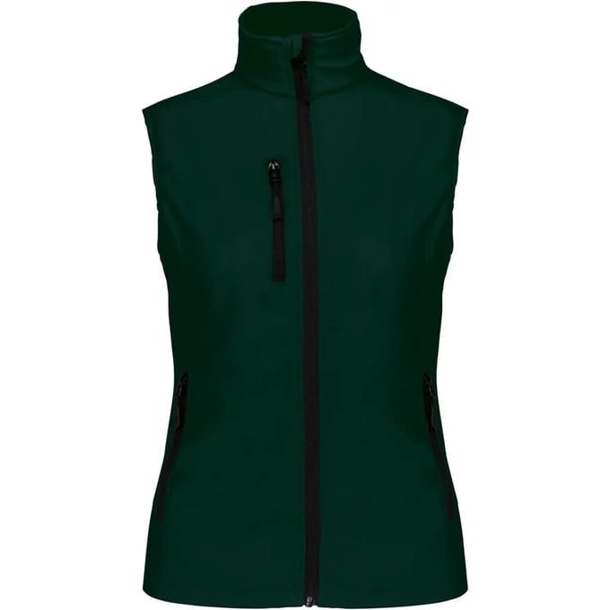 Kariban Dames softshell bodywarmer K404 - Bottle Green - L