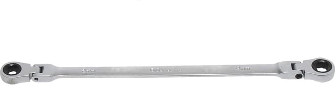 BGS Ratel knie ringsleutel - 8 x 9 mm