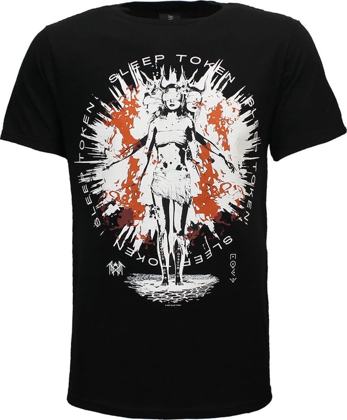 Sleep Token Rain Band T-Shirt - Officiële Merchandise - S