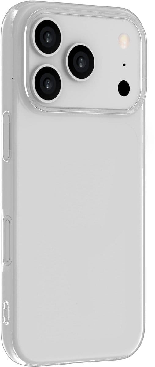 eSTUFF iphone 17 pro ES67100057 mobiele telefoon behuizingen Hoes Transparant