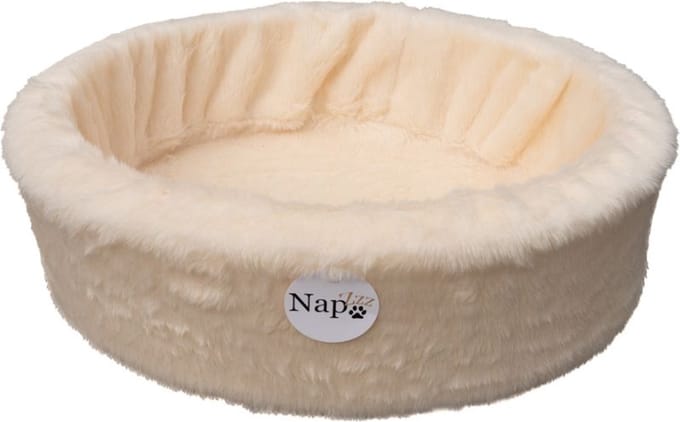 NapZZZ Hondenmand/Kattenmand - Ivoor - 46 x 40 x 13 cm