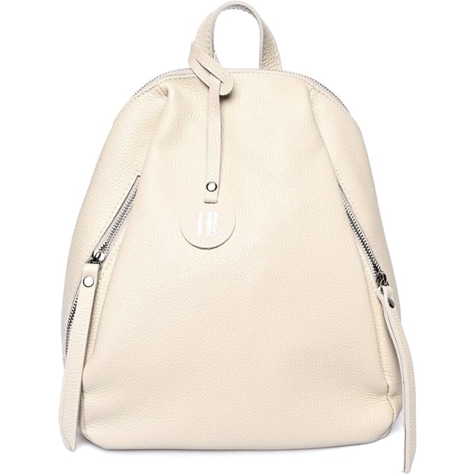 Anna Luchini Beige Rundleer Tas