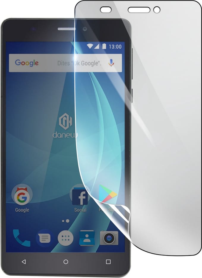 3mk, Geschikt voor Danew Konnect 601, Schokbestendige Hydrogel Screenprotector, Transparant