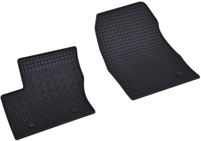 Automatten voor Ford Transit Connect (vanaf 2018), 2-zits - 2-delig - Rubber