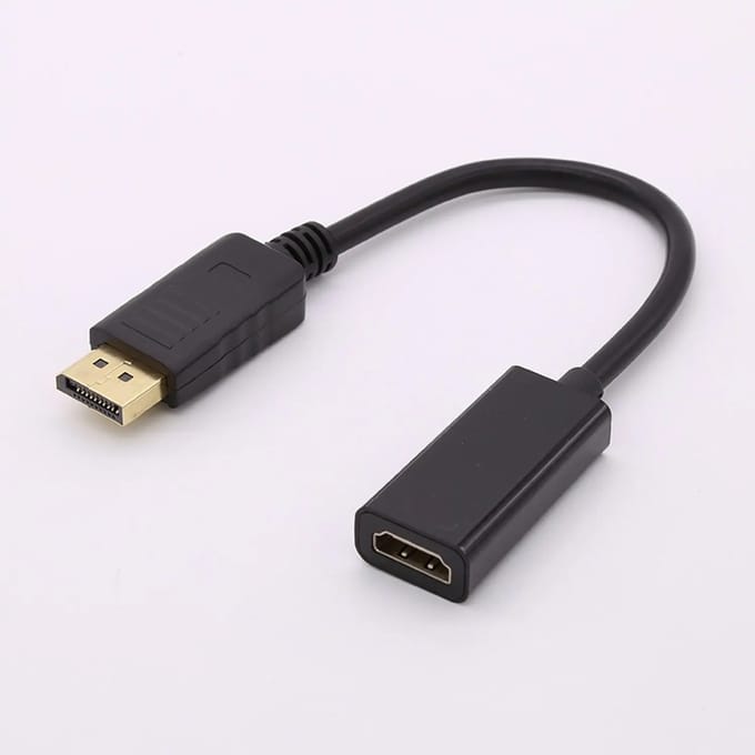 Displayport mannelijk naar HDMI vrouwelijk adapter