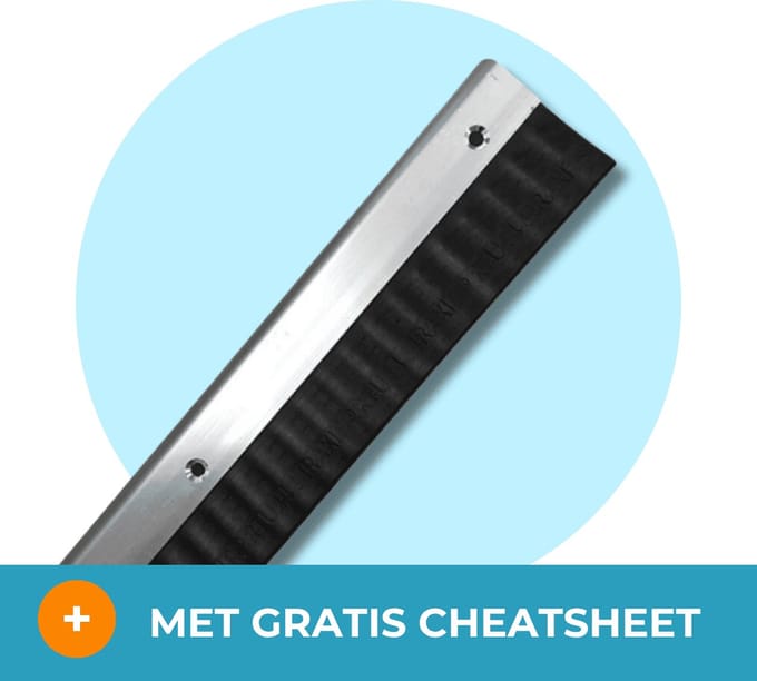 Raxit deurstrip (100 cm) - Effectieve Rattenwering - Met gratis cheatsheet