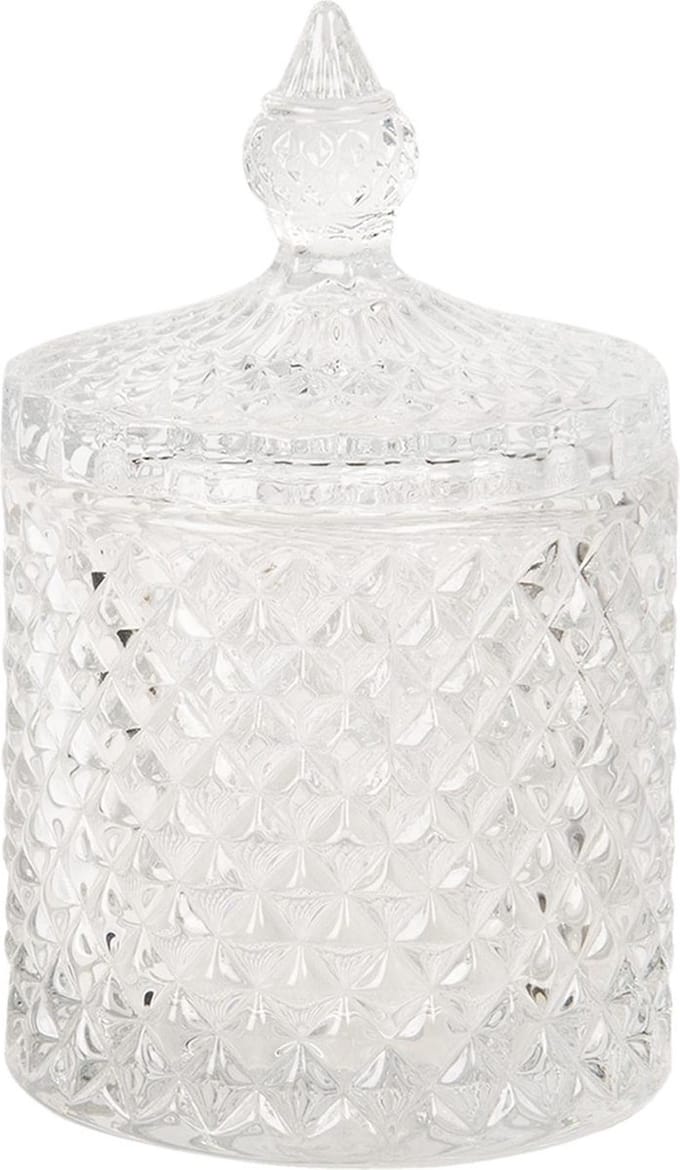 Clayre & Eef Glazen potje Ø 8x13 cm Glas