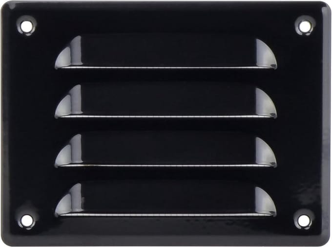 Ventilatierooster Metaal met Beschermnet Tegen Knaagdieren 140x105mm