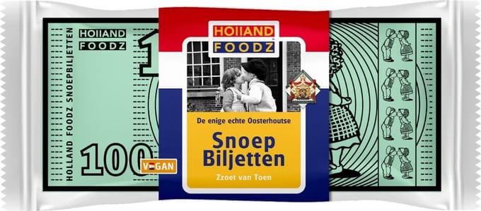 Holland Foodz Snoepgeld 20 wikkels x 20 gram