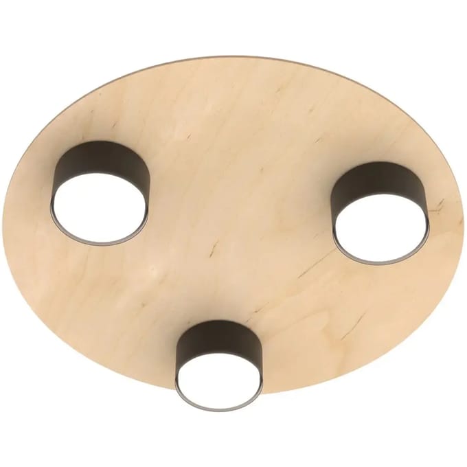 Plafondlamp met 3 lampen Emibig Lighting Pixo