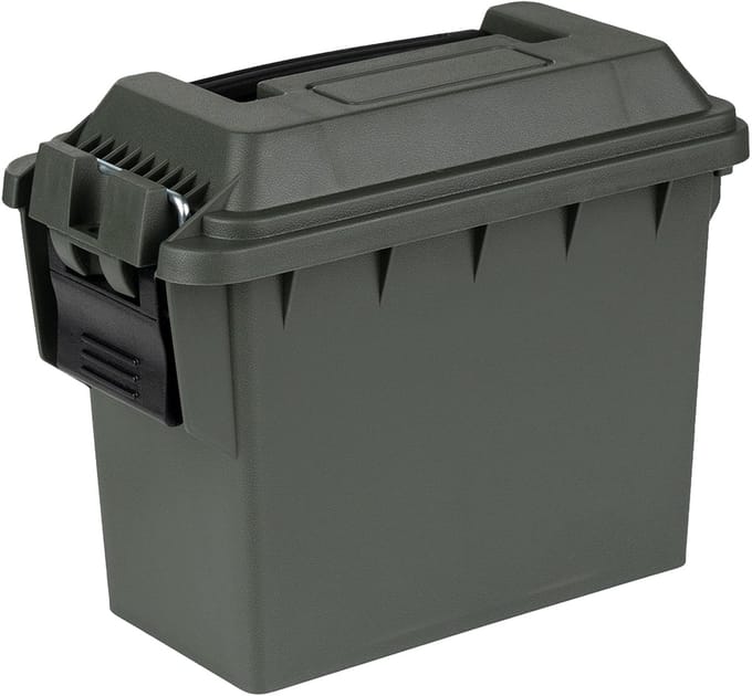 Fosco industries outdoor/tuin opberg box - waterdicht - groen - 3 liter - 22 x 11 x 17 cm - kunststof