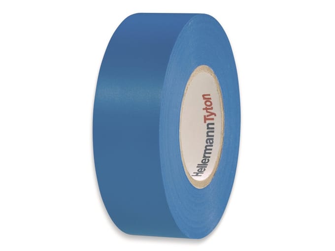 HellermannTyton HelaTape Flex 15 710-00151 Isolatietape HelaTape Flex 15 Blauw (l x b) 20 m x 19 mm 1 stuk(s)